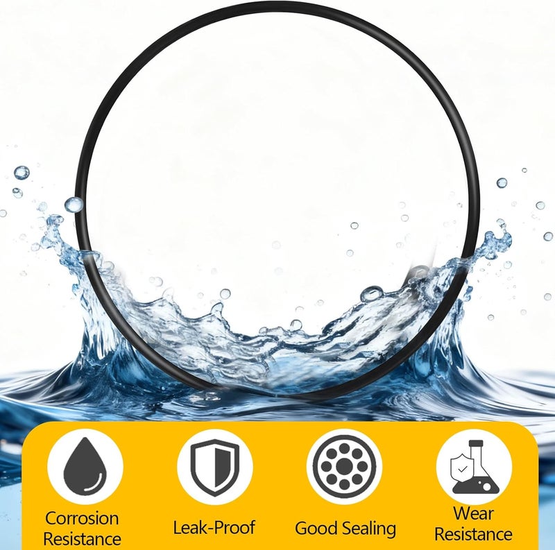 NBRINGO 5-Pack Big Blue Water Filter Housing O Ring - Replacement Pentek 151122 O-Rings Also Compatible with Pentek #10 & #20 Big Blue, APEC HBB-10/HBB-20 (Buna-N) - Image 4